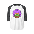 Afro 3/4th Sleeve Raglan Shirt