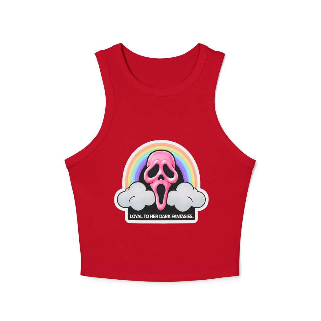 Ghostface Crop Tank Top