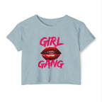 "Girl Gang" Cropped Tee