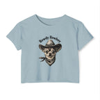Crop Top with 'Rowdy Rowboy' Design