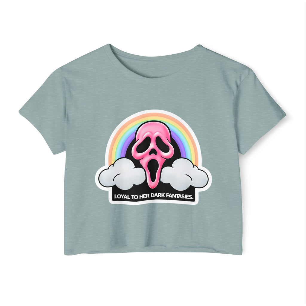 Ghostface Crop Top