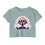 Ghostface Crop Top