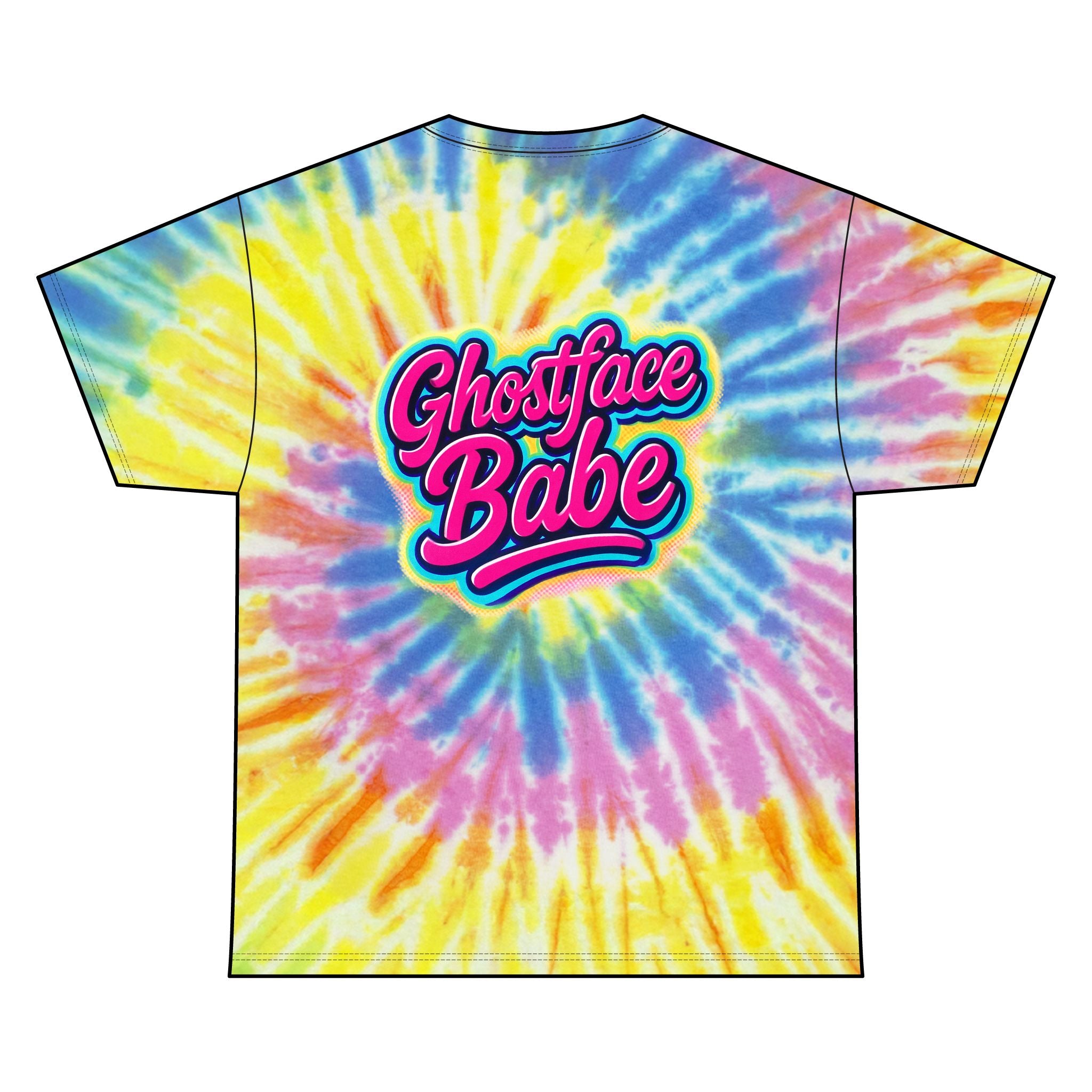 Ghostface Tie Dye Tee