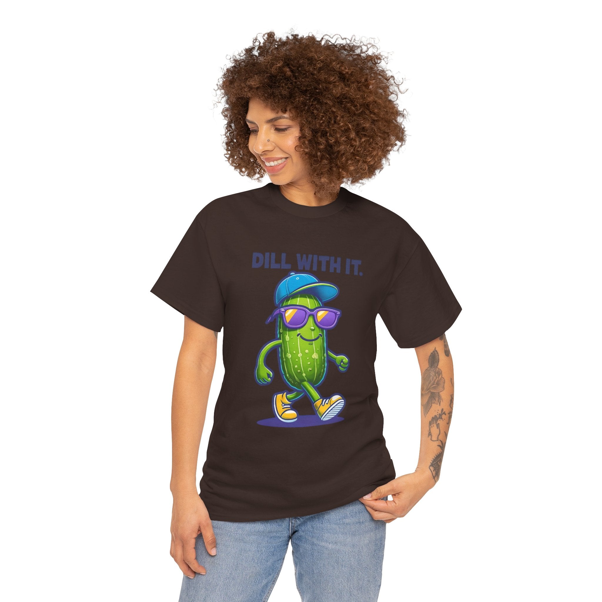 Pickle Themed Cotton Tee