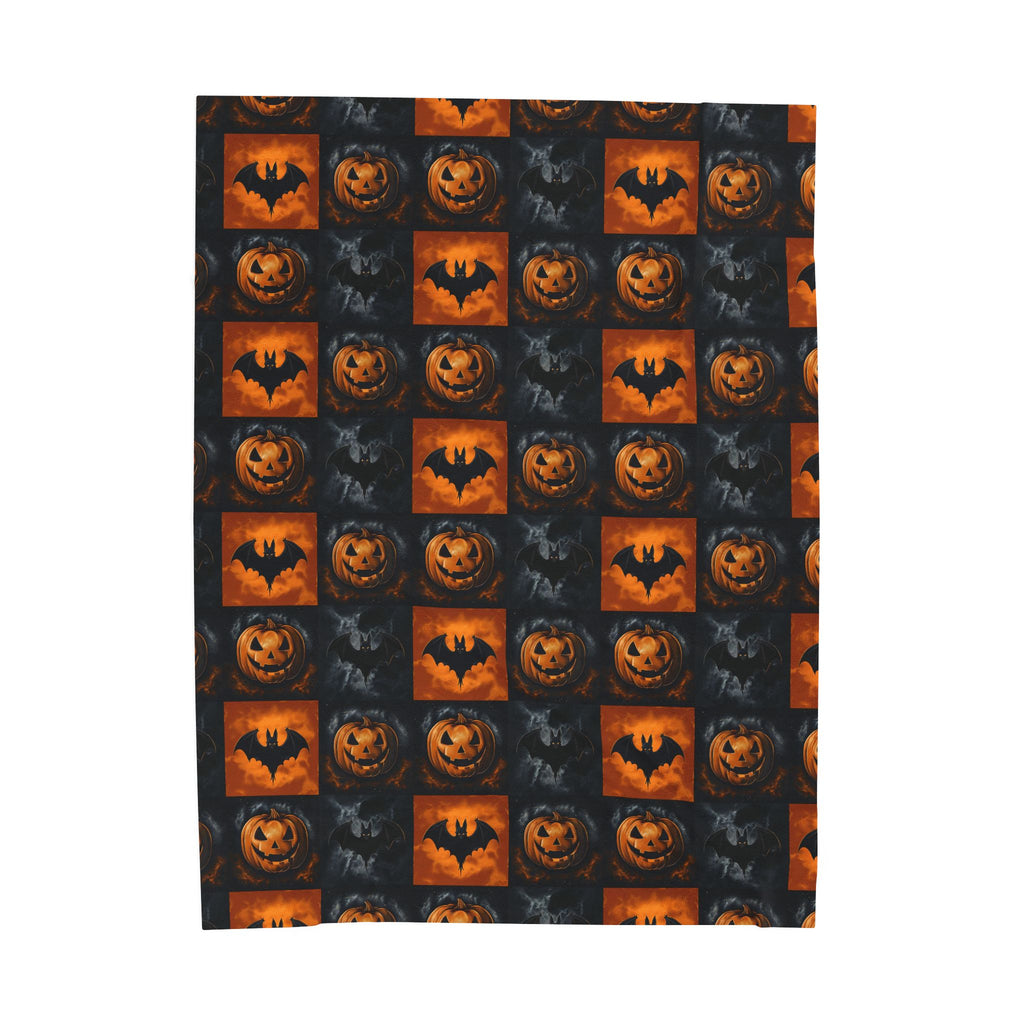 Halloween Themed Velveteen Plush Blanket
