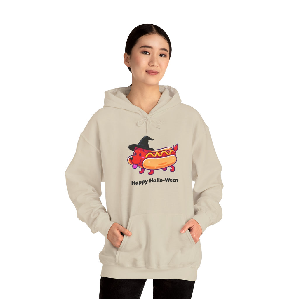 "Happy Hallo-Ween" Hotdog Costume Hoodie