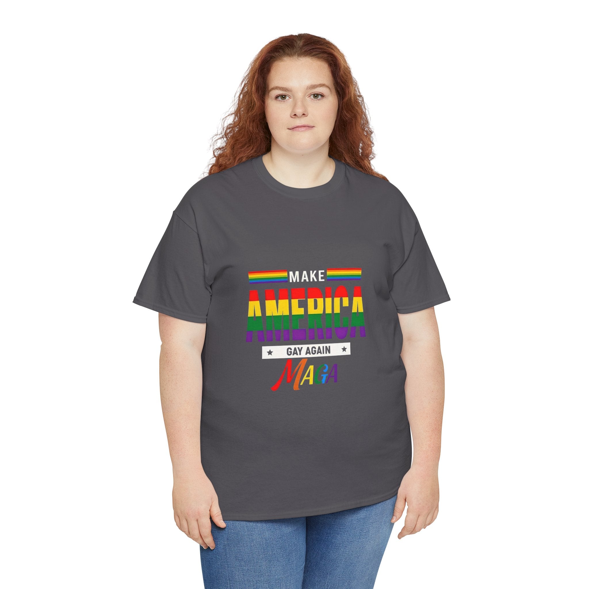 Pride Message T-Shirt - Make America Gay Again