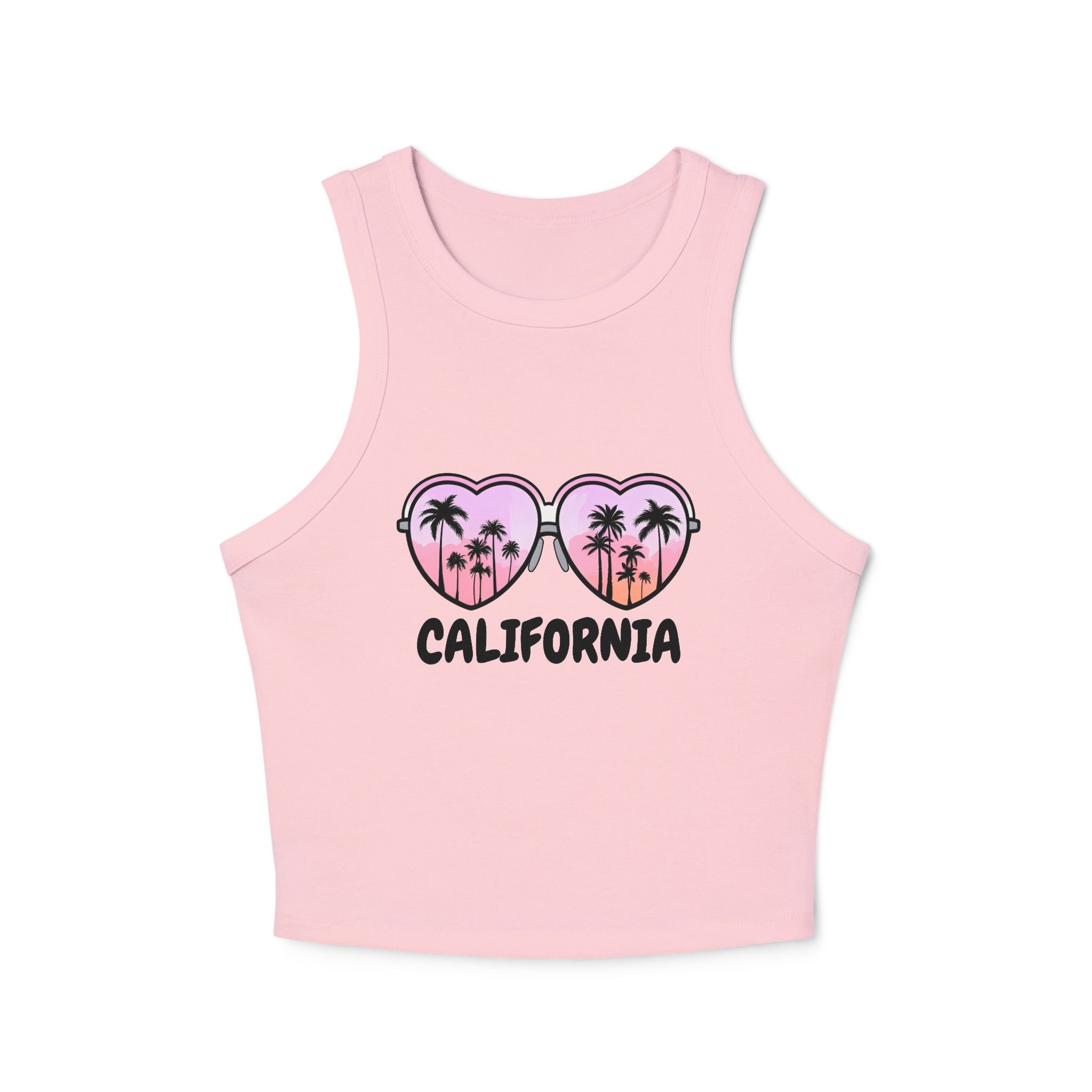 California Glasses Racer Tank