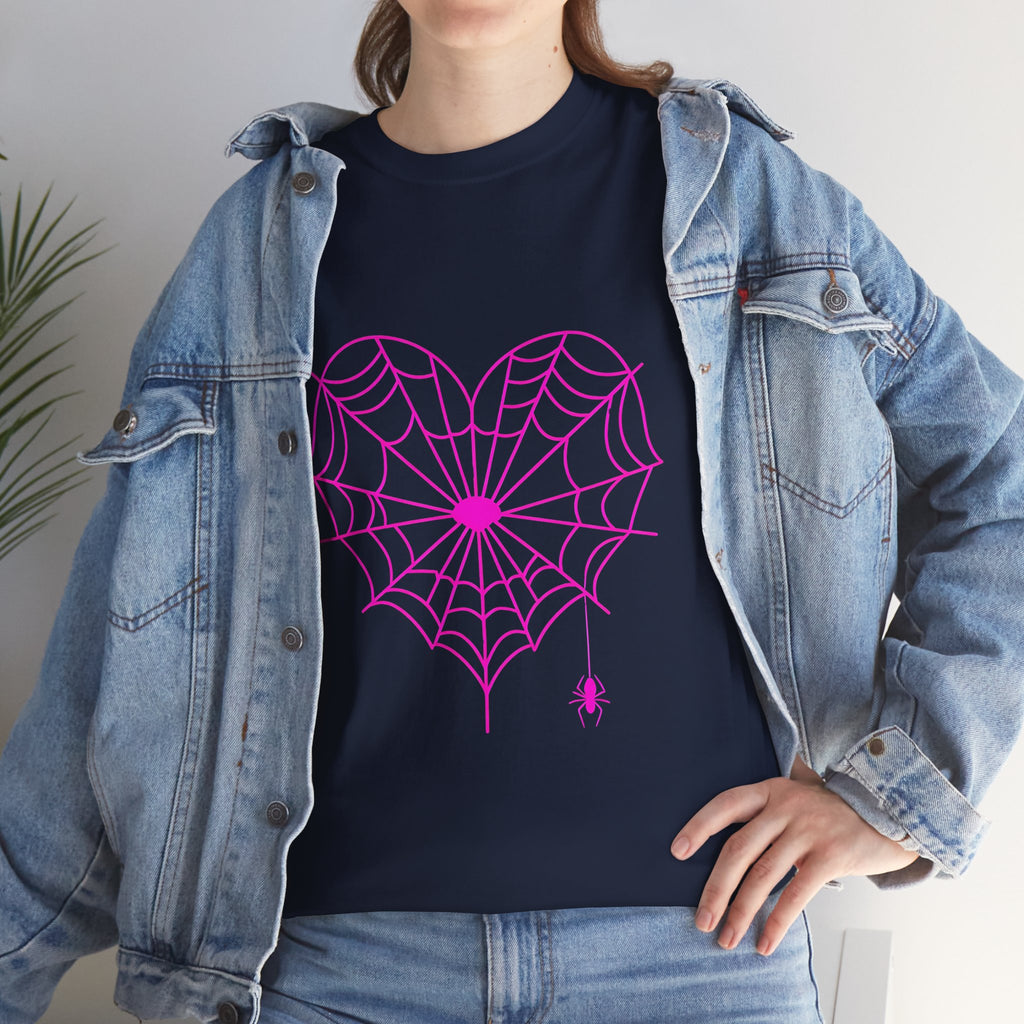 Spiderweb Heart Tee