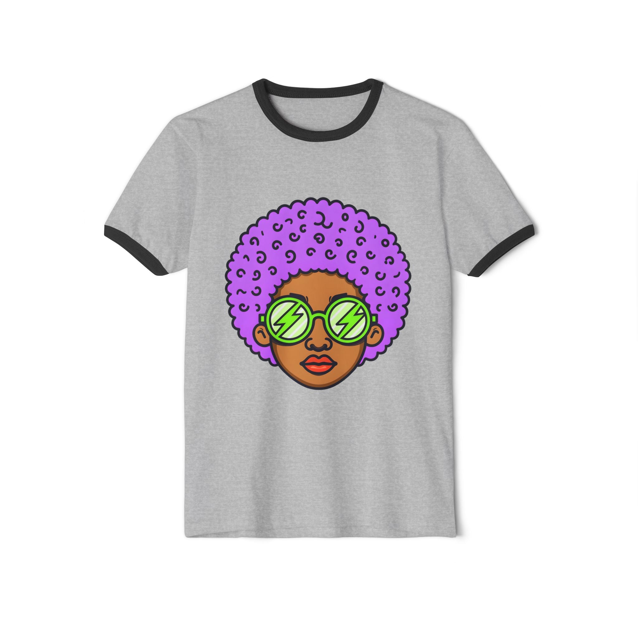 Afro Ringer Tee