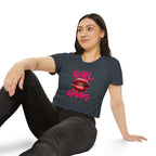 "Girl Gang" Cropped Tee