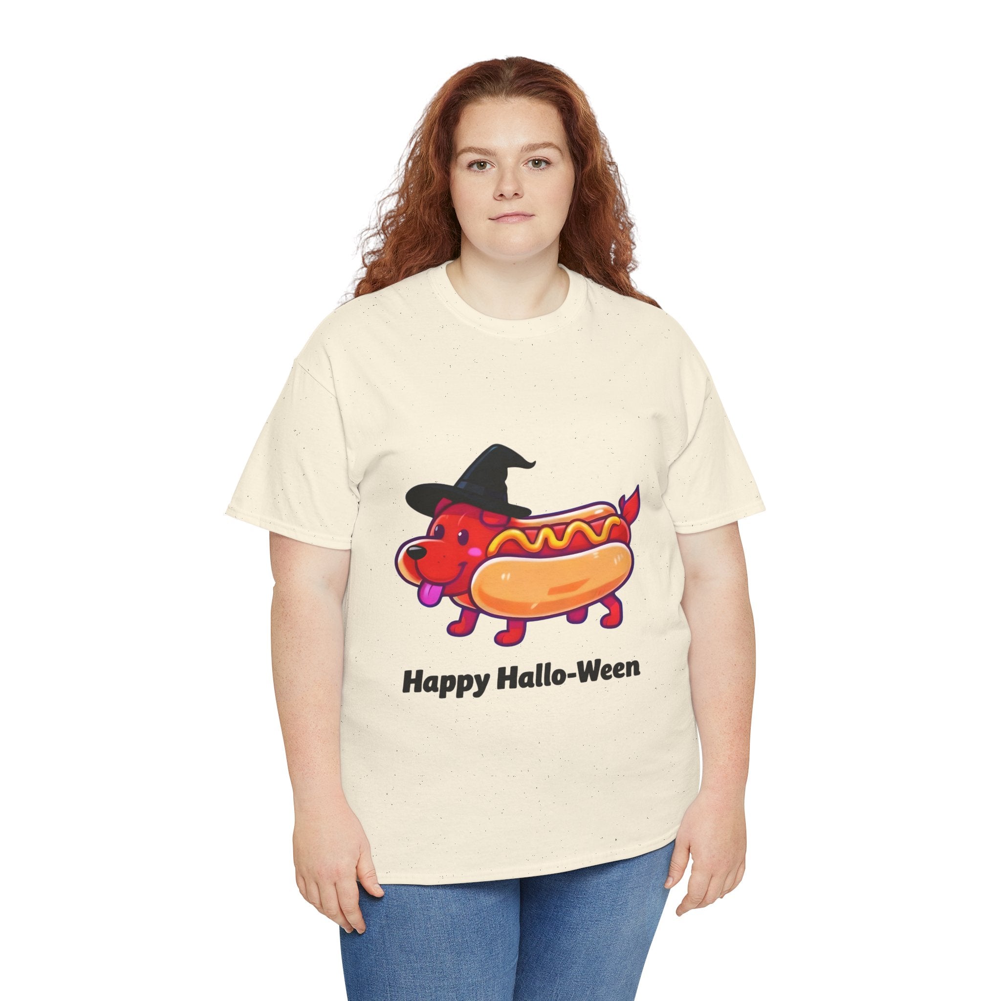 "Happy Hallo-Ween" Hotdog Costume Tee