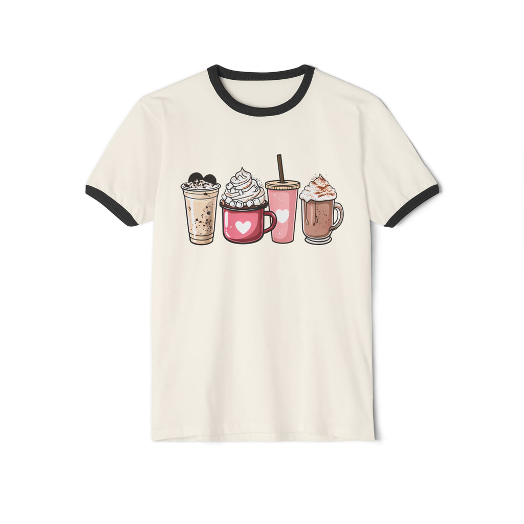 Coffee Lovers Ringer Tee