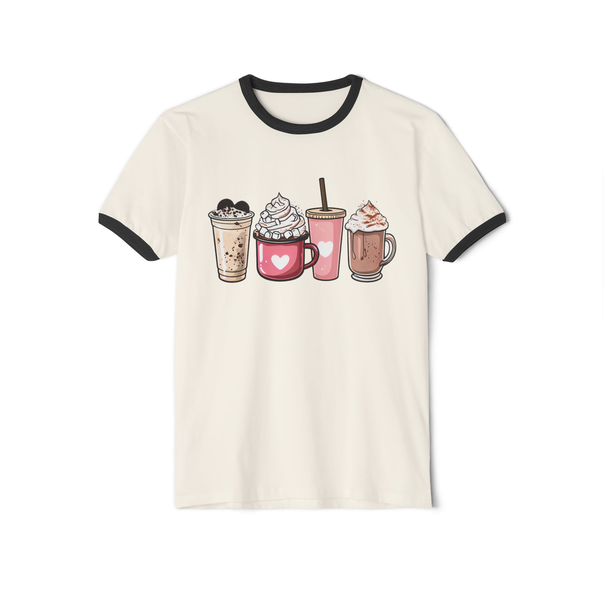 Coffee Lovers Ringer Tee