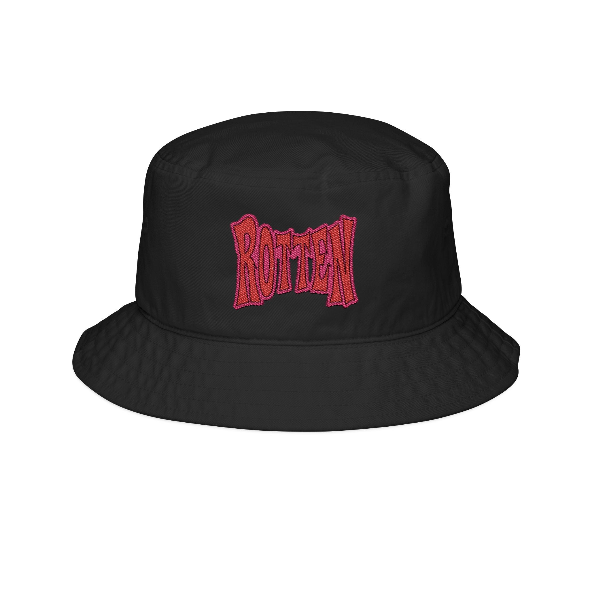 Rotten Inspired Embroidered Bucket Hat