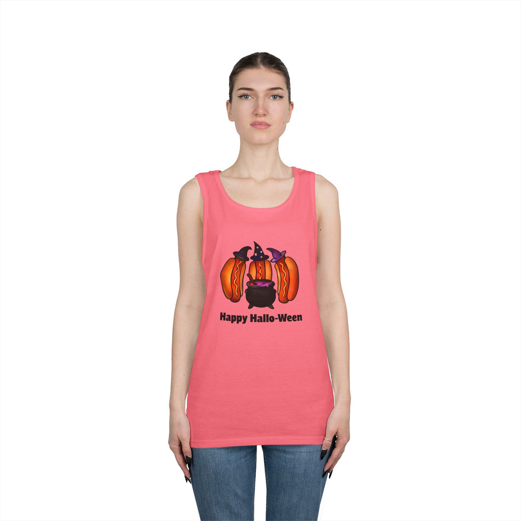 "Happy Hallo-Ween" Hotdog Witches Tank