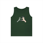 Skeleton Hand Heart Tank
