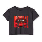 "Kiss Me" Cropped Tee