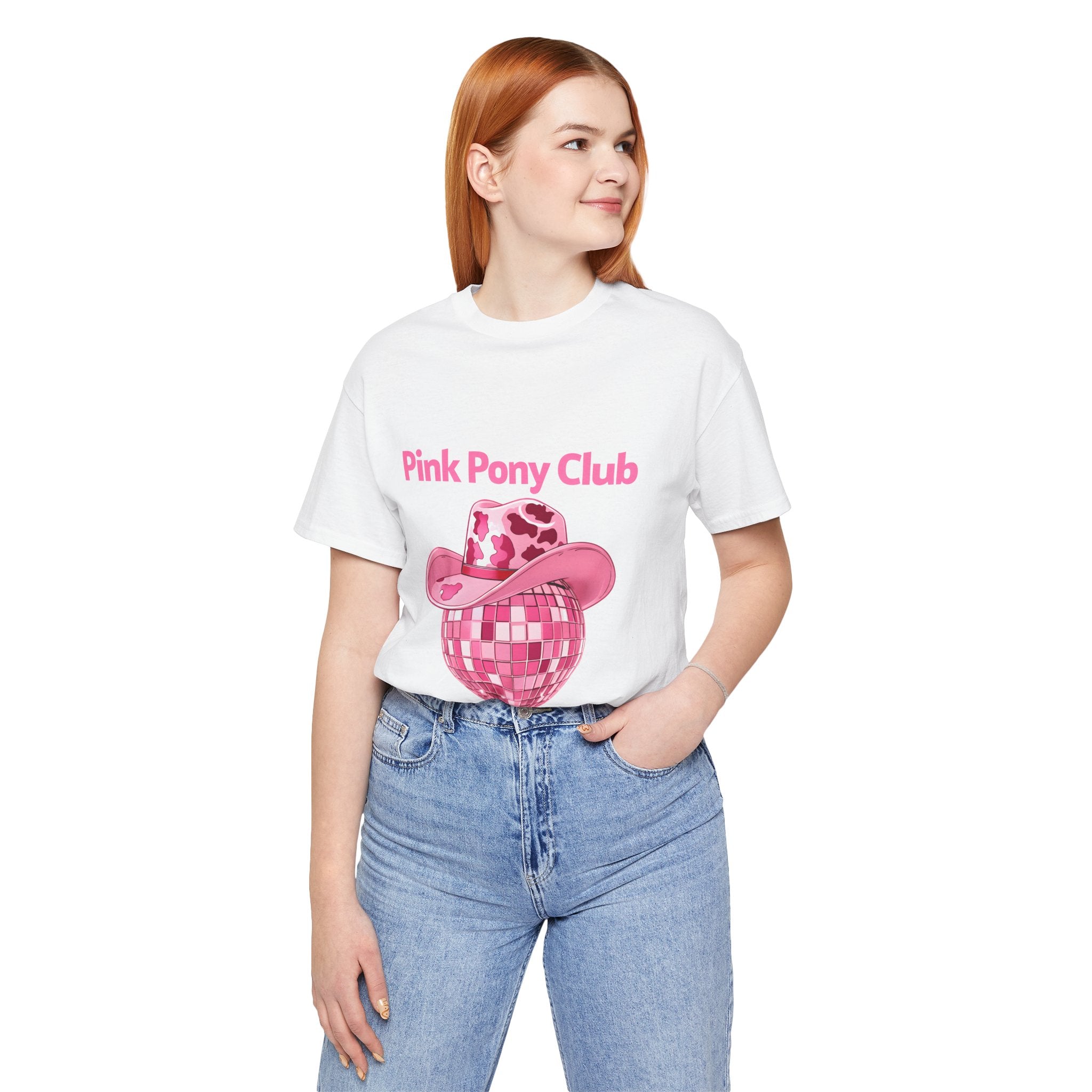 Retro Pink Pony Club Tee