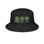 Alien Embroidered Bucket Hat