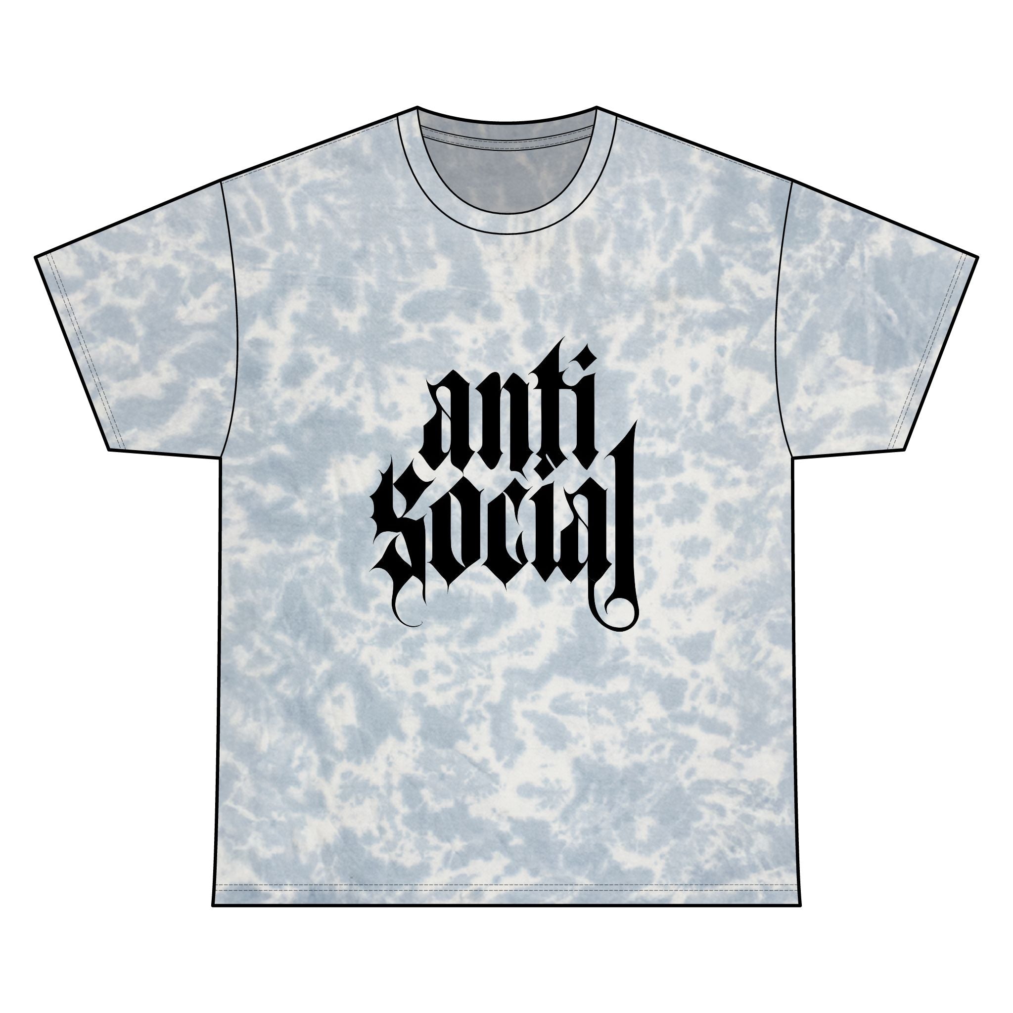 Anti Social Tie Dye Tee