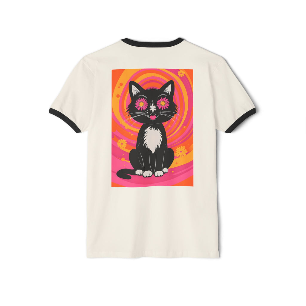 Ringer Tee-Disco Kitty