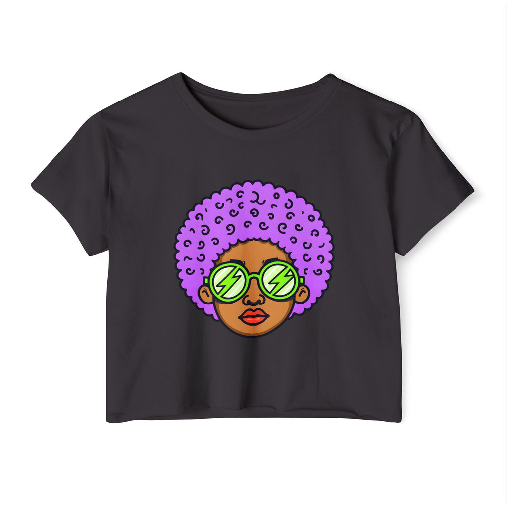 Afro Cropped Tee