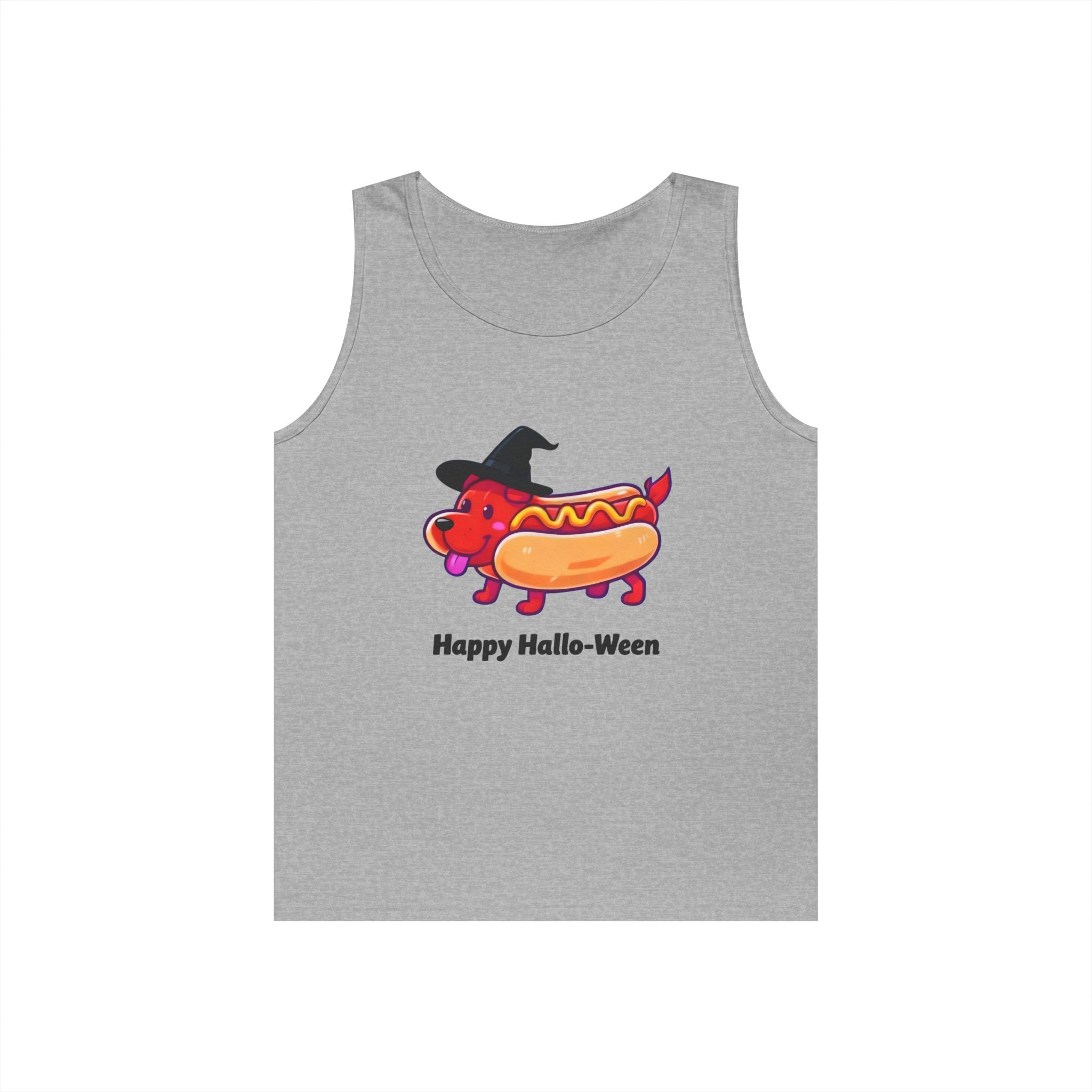 "Happy Hallo-Ween" Hotdog Costume Tank