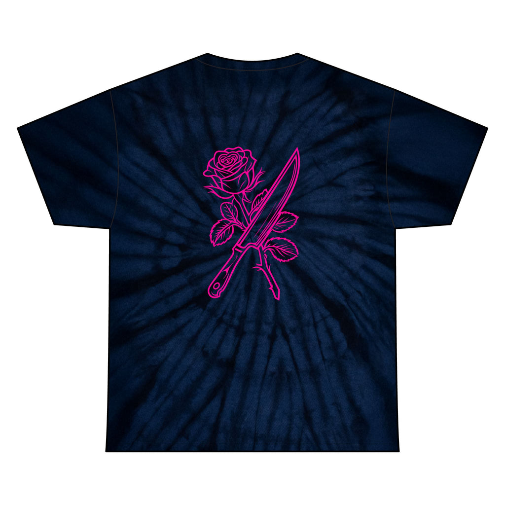 Rose & Knife Tie-Dye Tee