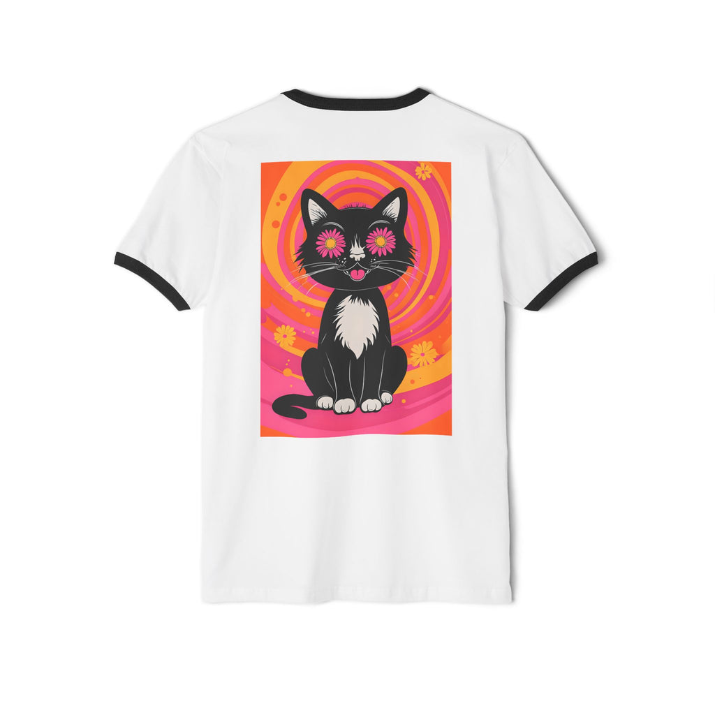 Ringer Tee-Disco Kitty