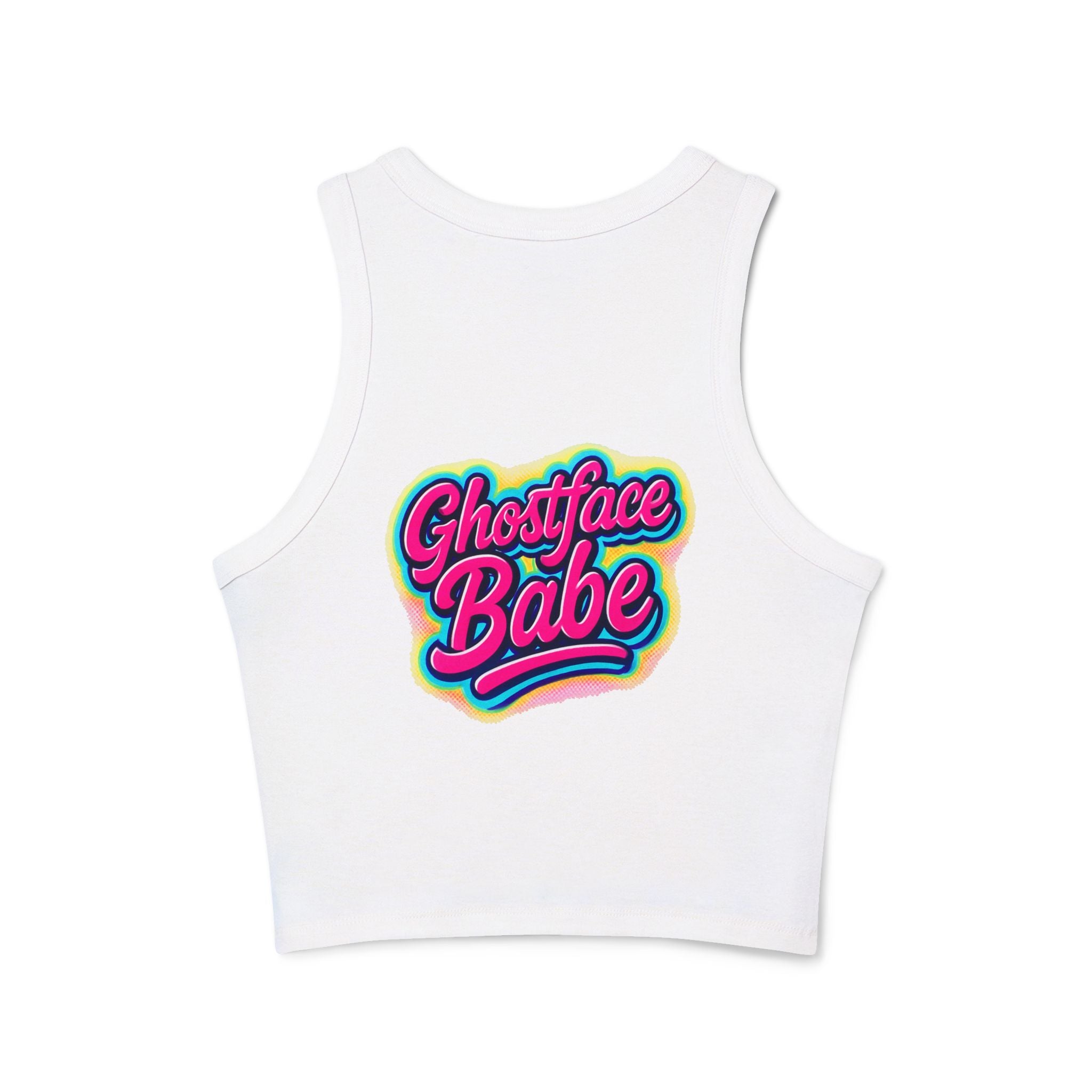Ghostface Crop Tank Top
