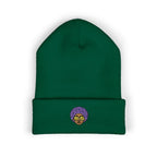 Afro Embroidered Cuffed Beanie
