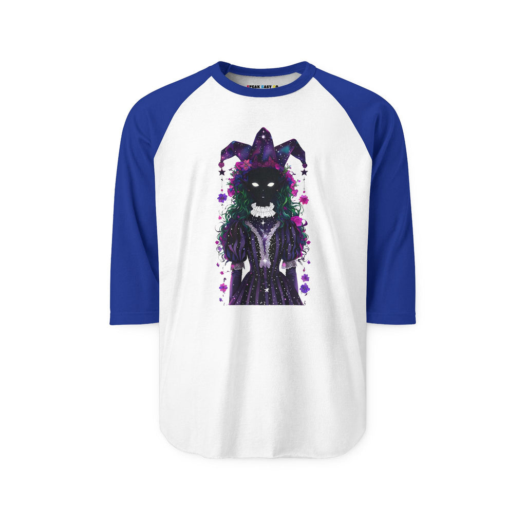 Mystical Joker 3/4th Sleeve Raglan Shirt