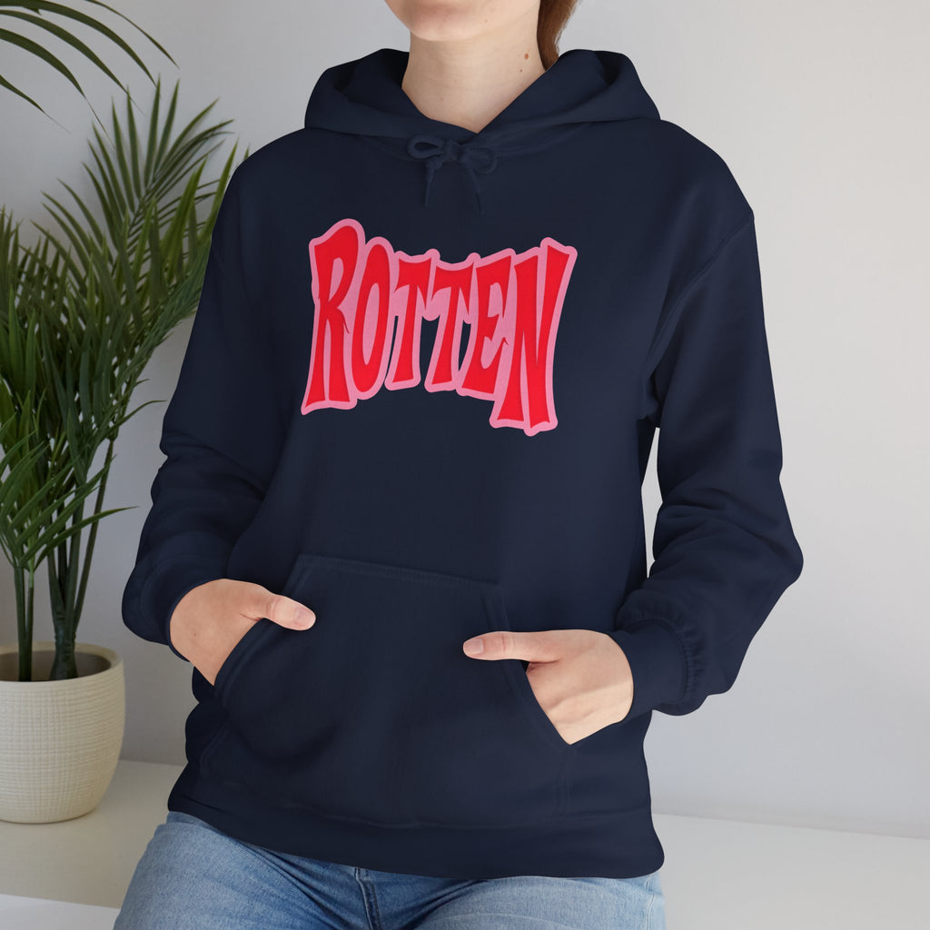 Rotten Graphic Hoodie - Anime-Inspired