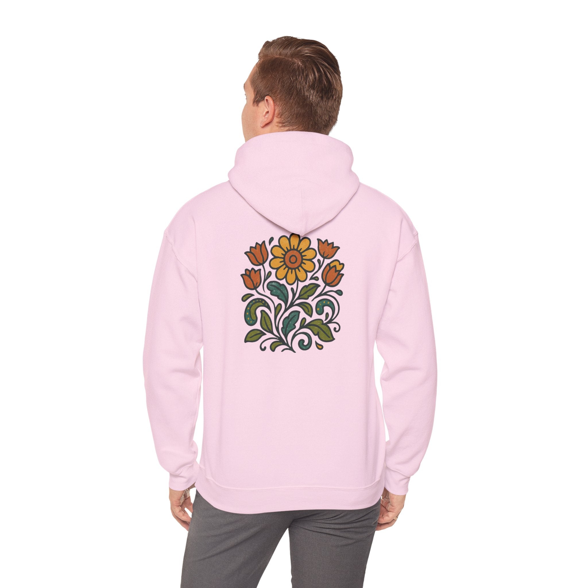 Groovy Floral Hooded