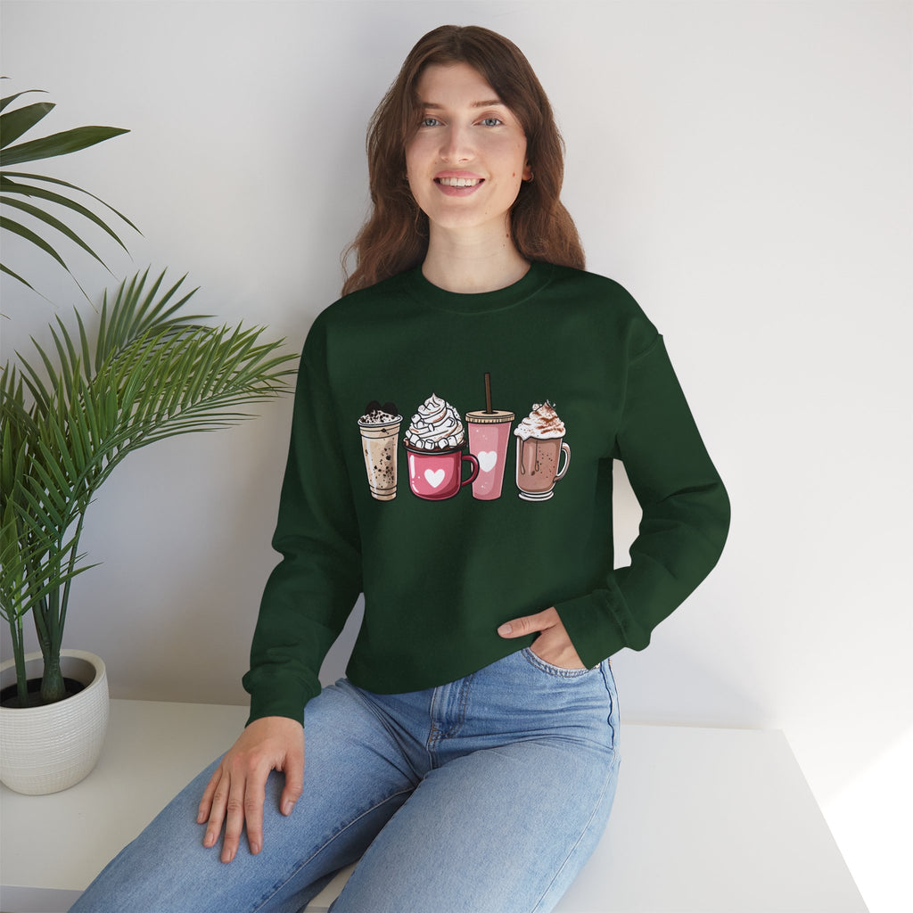 Coffee Lovers Crewneck Sweatshirt