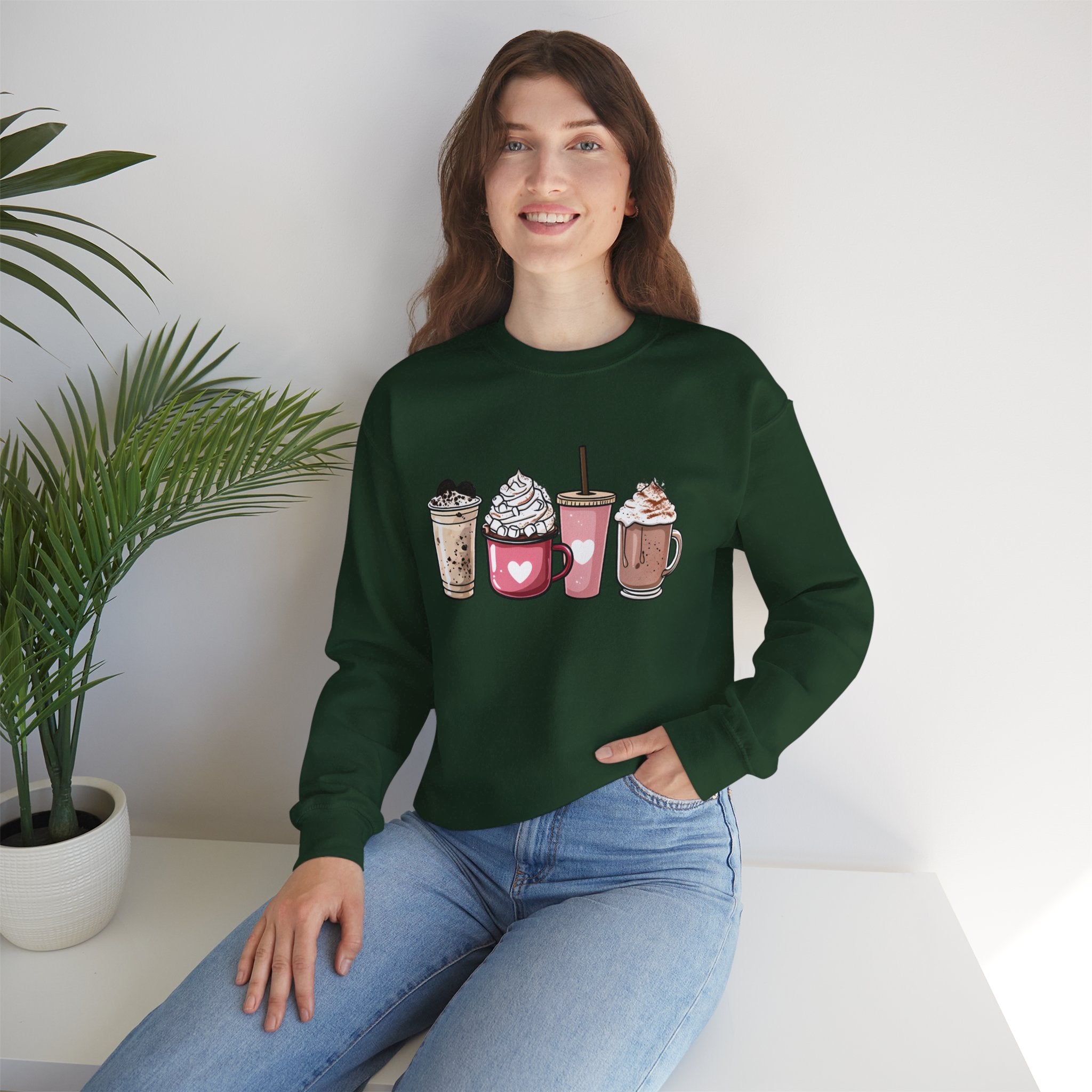 Coffee Lovers Crewneck Sweatshirt