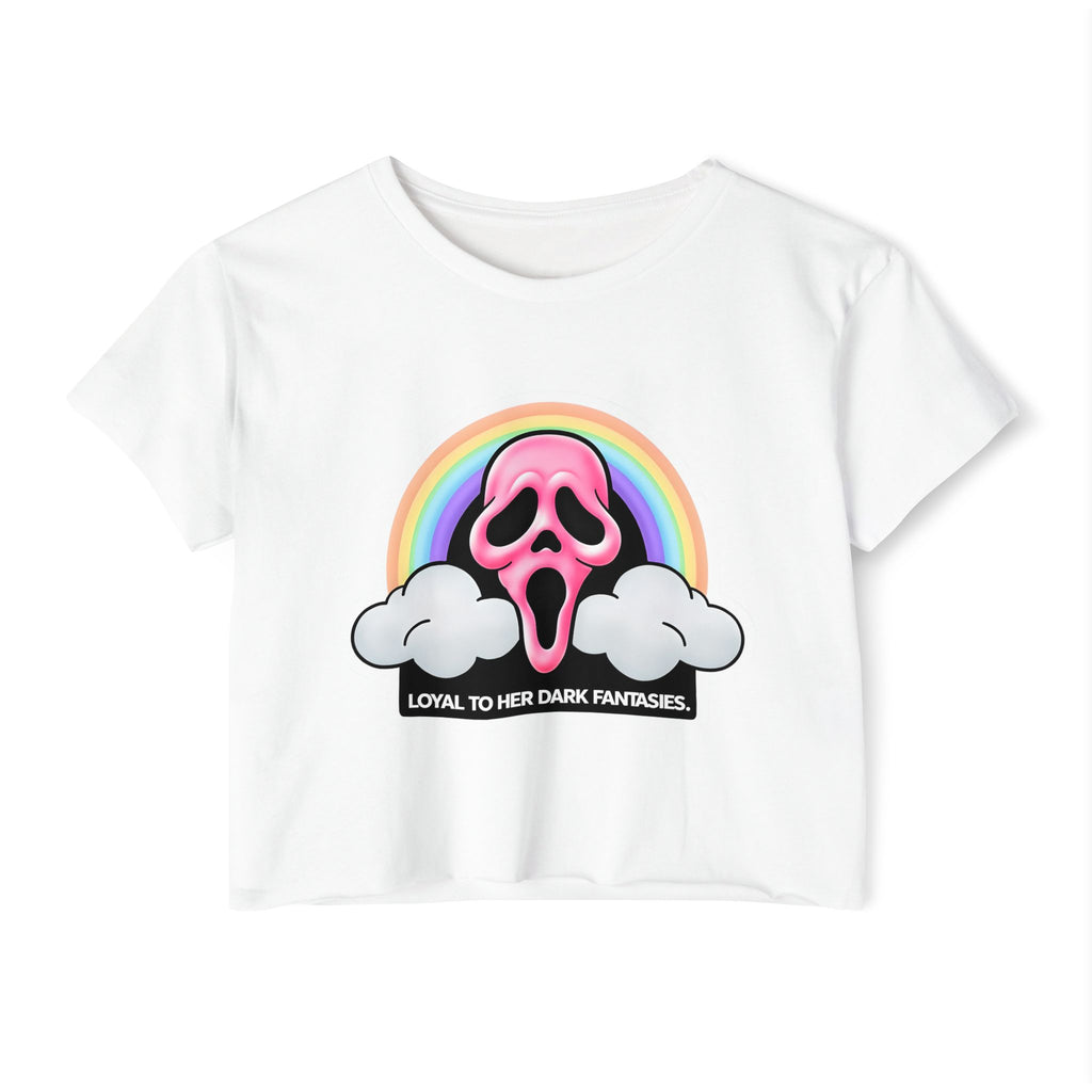 Ghostface Crop Top