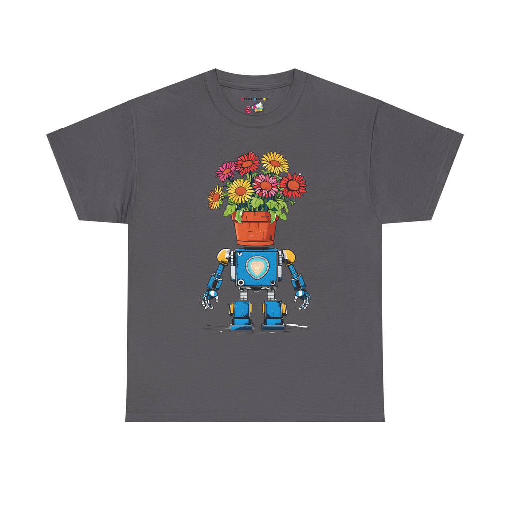 Robot Flower Power Tee