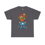 Robot Flower Power Tee