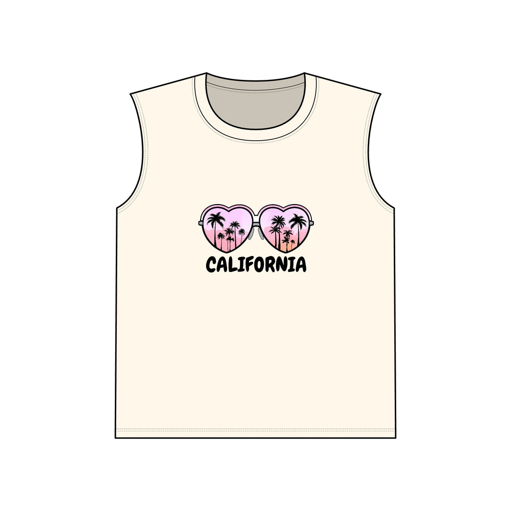 California Glasses Muscle Tank