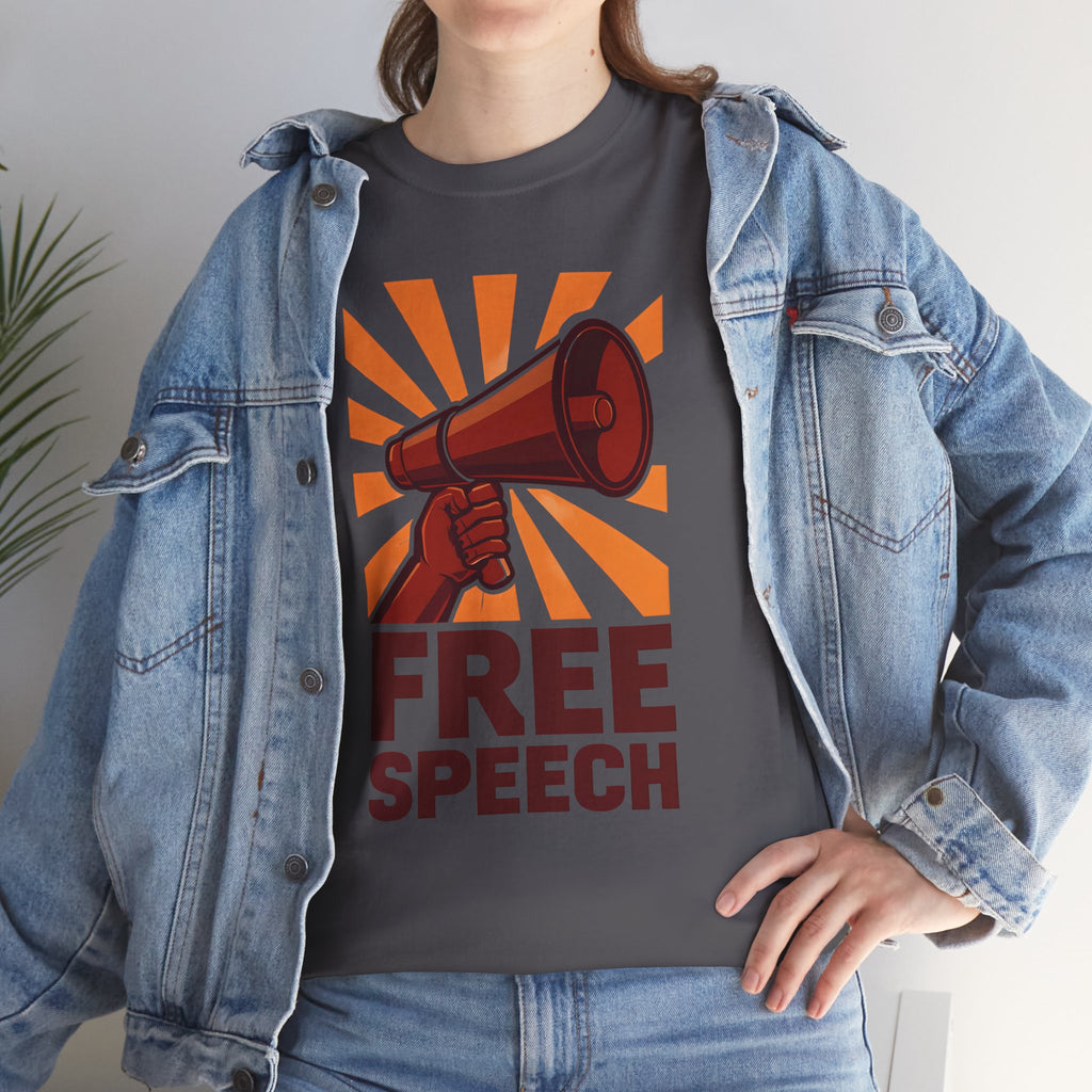 Free Speech Heavy Cotton Tee
