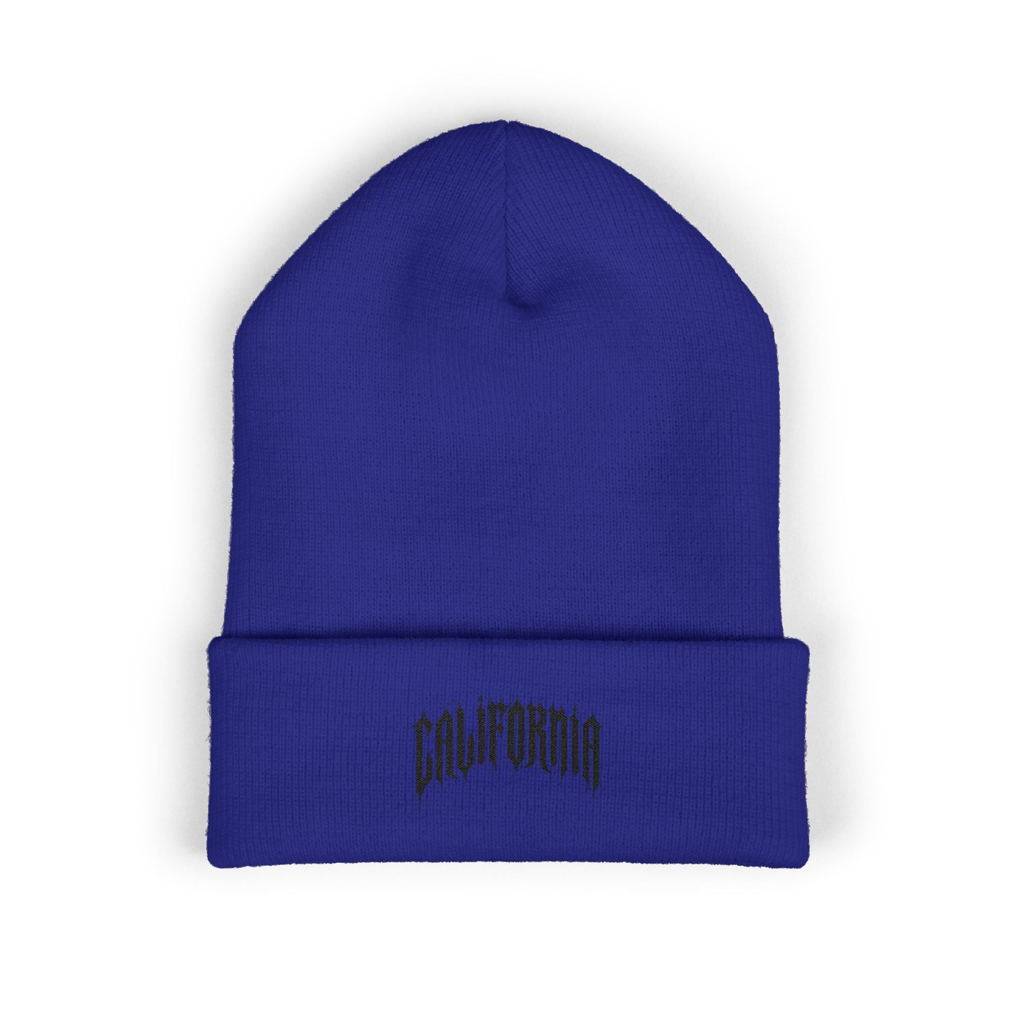 California Embroidered Cuffed Beanie