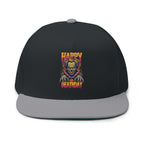 "Happy Deathday" Clown Embroidered Flat Bill Cap