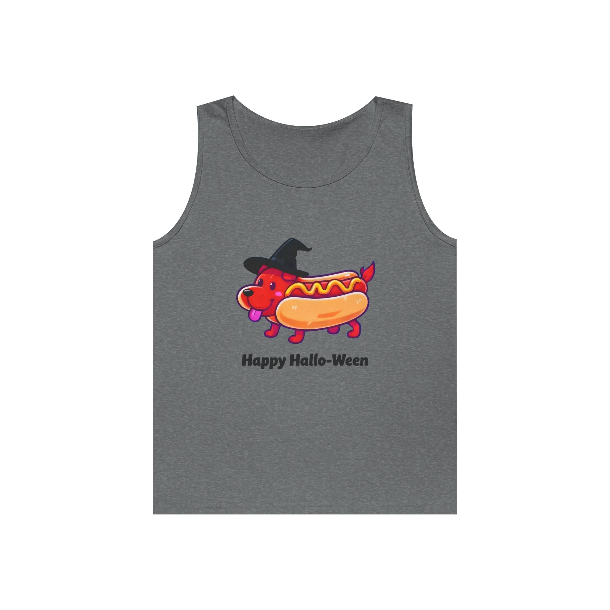 "Happy Hallo-Ween" Hotdog Costume Tank