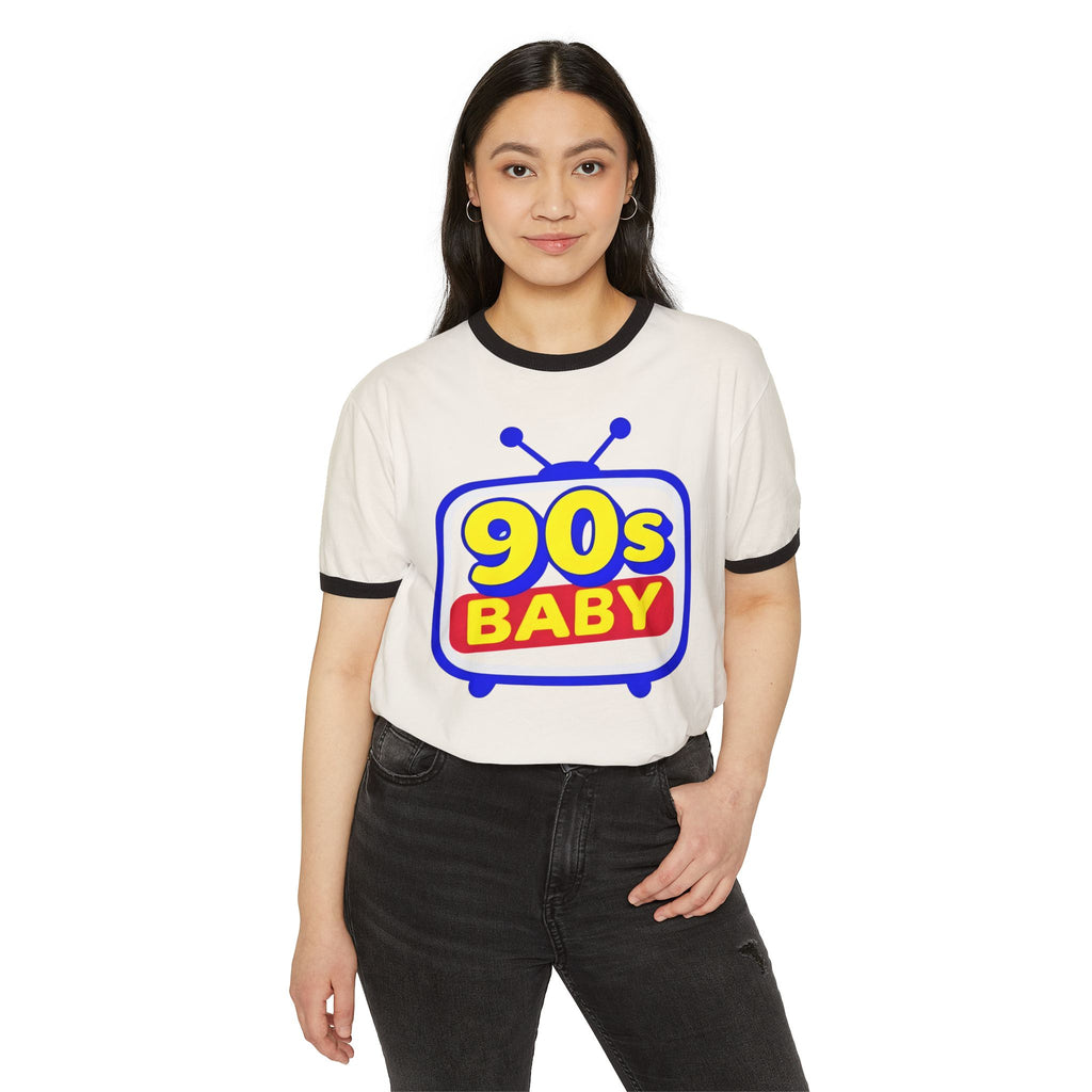 90s Baby Cotton Ringer T-Shirt