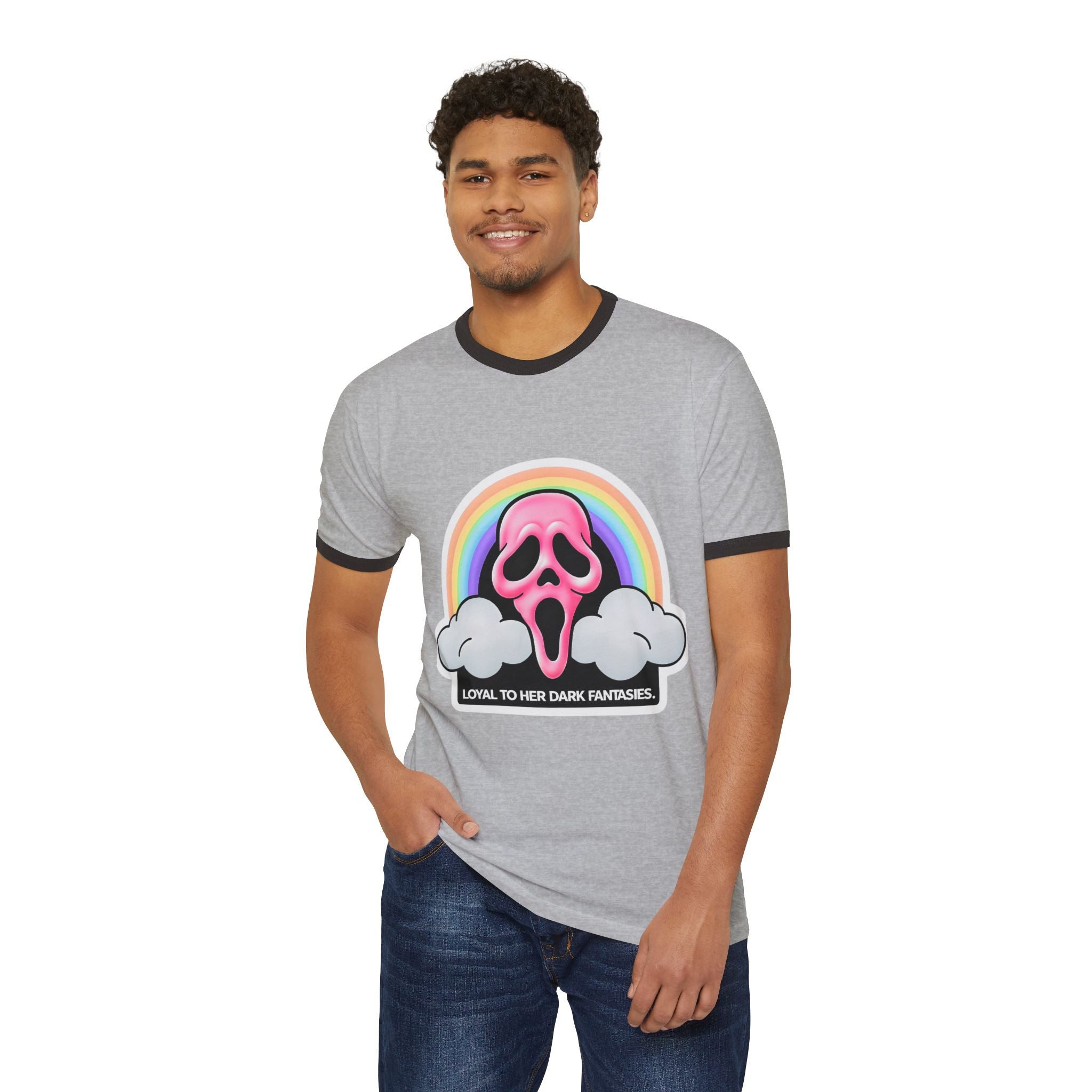 GhostFace Ringer T-Shirt