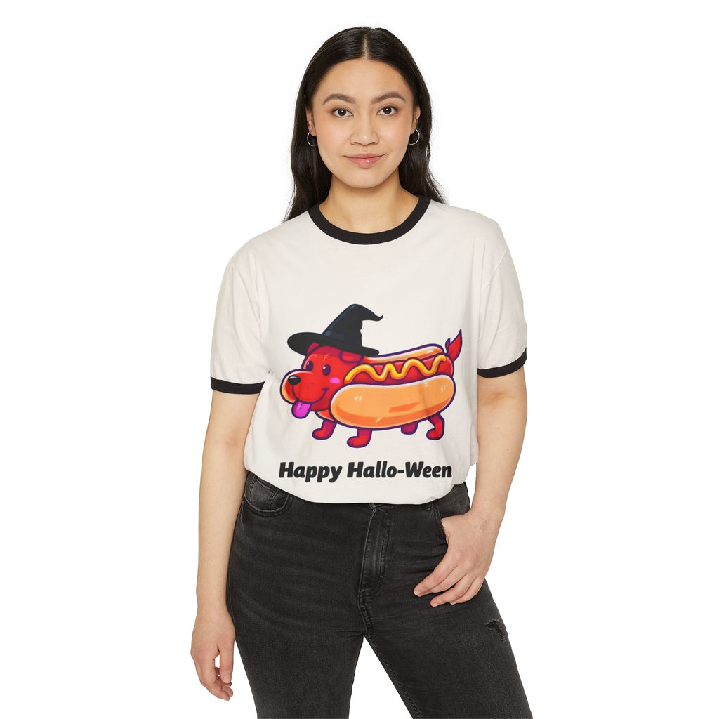"Happy Hallo-Ween" Hotdog Costume Tee