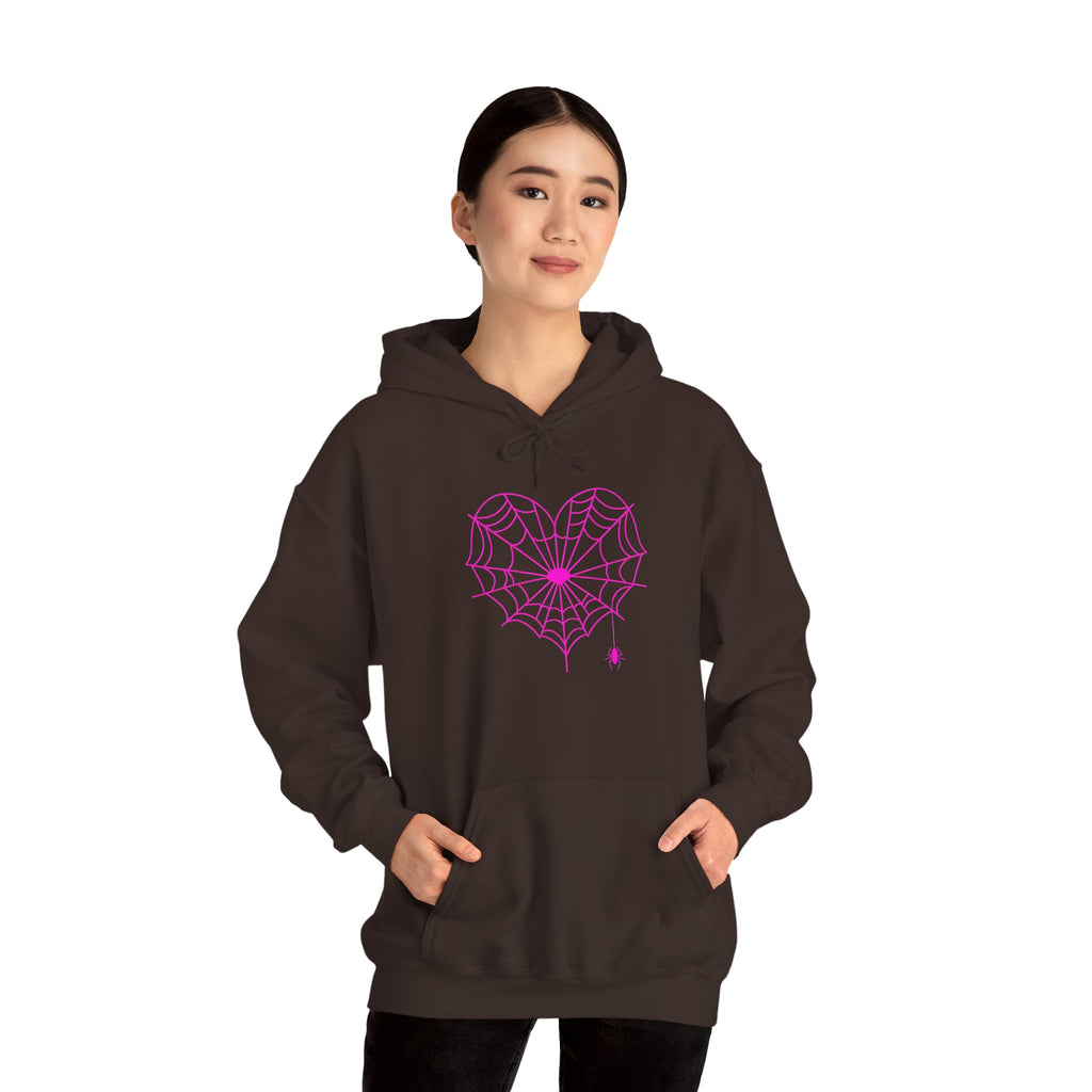 Spiderweb Heart Hoodie