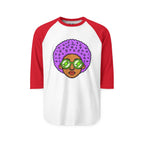 Afro 3/4th Sleeve Raglan Shirt